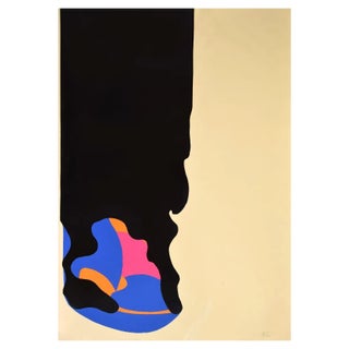 Unknown, Composition, Original Screen Print, 1968 For Sale