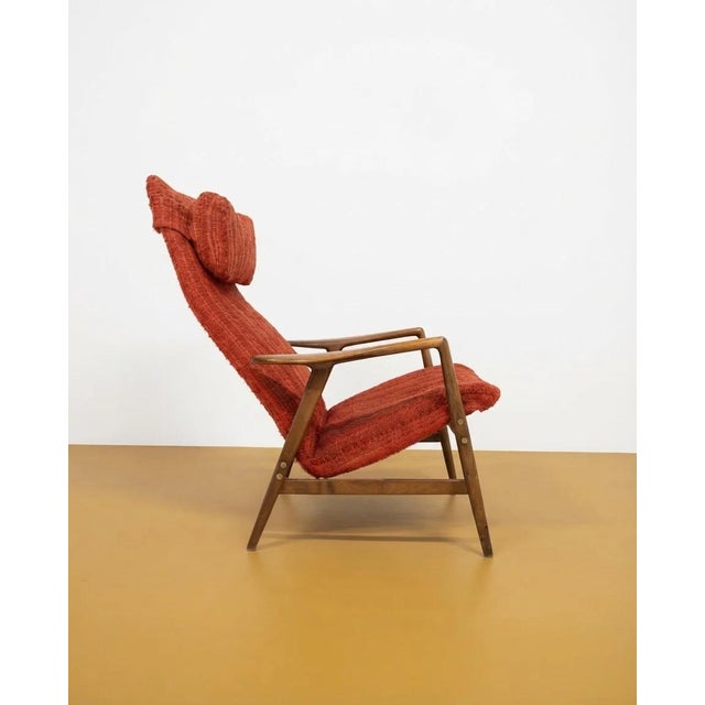 Contour armchair by alf svensson for ljungs industrier, swedish design from the 1950s, beech, w. 73 d. 76 h. 105/38....