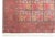 Brick Red Mid 20th Century Vintage Afghani Bashir Rug For Sale - Image 8 of 11