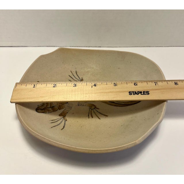 2000 - 2009 2001 Karen Leigh Branch for Buzzard Mountain Pottery Neriage Studio Pottery Bowl Signed For Sale - Image 5 of 6