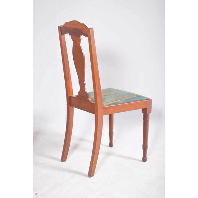 Danish Rustic Oak Chairs, 1950s, Set of 8 For Sale - Image 4 of 12