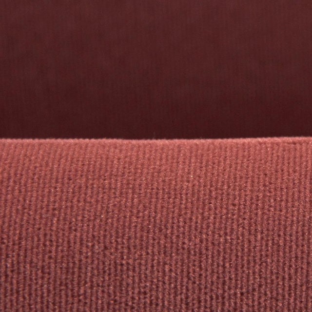 Italian Armchairs in Brick Red Velvet, 1960s, Set of 2 For Sale - Image 11 of 13