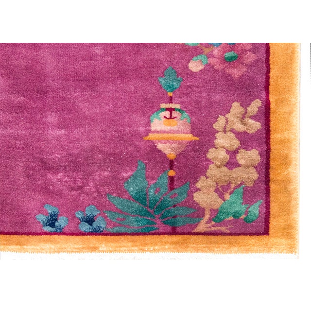 Early 20th Century Chinese Art Deco Rug For Sale - Image 10 of 12