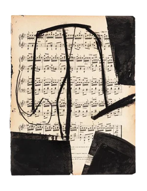 Tommaso Cascella, Musical Notes, 2009, Mixed Media