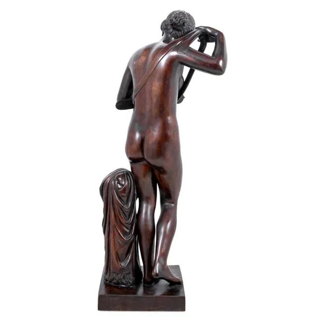 Late 19th Century Italian "Venus With Sword of Mars" Bronze Sculpture For Sale - Image 5 of 5