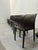 Leather Brown Dining Chairs, Set of 8 For Sale - Image 3 of 6