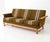 A hip and stylish retro modern, circa 1960's/70's Danish mid century sofa. The sofa is constructed on a solid figured wood...