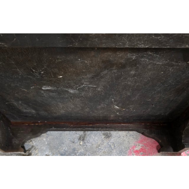 Baroque Vintage Italian Baroque Style Burl Walnut Serpentine Chest of Drawers For Sale - Image 3 of 12