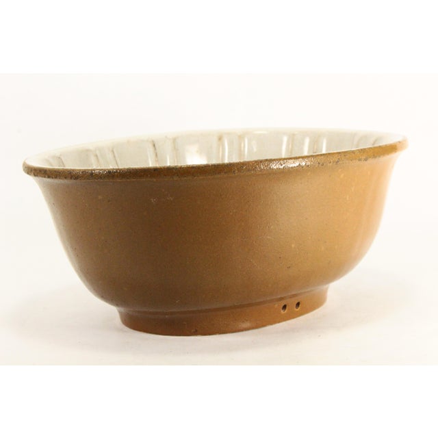 Mid 1800's Glazed Stoneware Jelly / Pudding Mold With Lion For Sale - Image 14 of 18