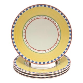 Villeroy & Boch Twist Bea German Fine China Salad Plates, Set of 4 For Sale
