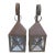Vintage Copper Lantern Sconces - Pair For Sale