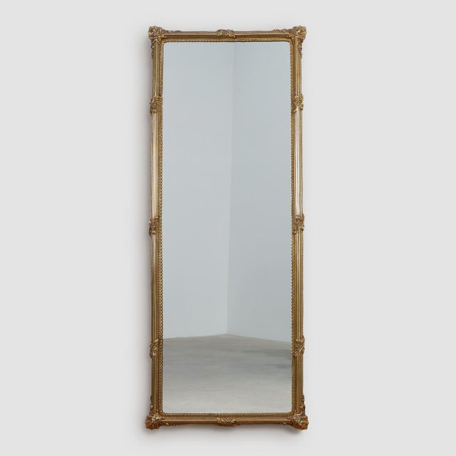 Large French Neo‑classical Copper Mirror, 1950s For Sale - Image 11 of 11
