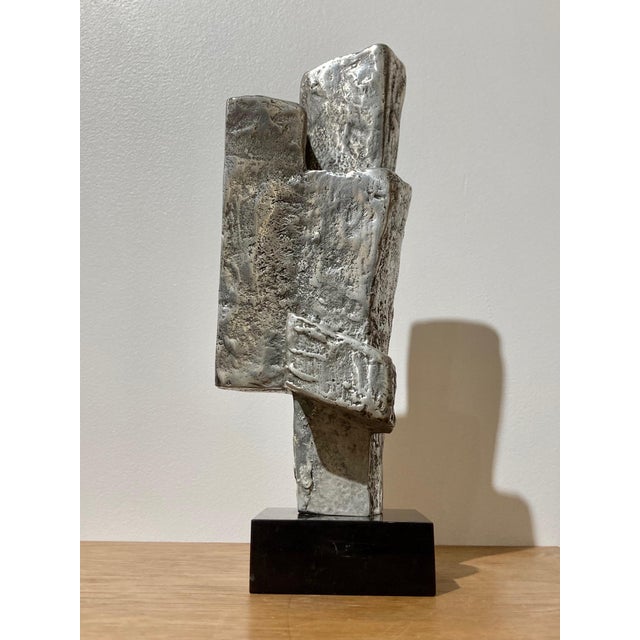 Metal Nicolas Carréga, Growth Sculpture, Cast Aluminum, 1970s For Sale - Image 7 of 8