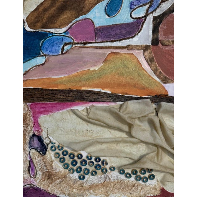 Joseph Fassbender Style 1970's Mixed Media/Unsigned For Sale - Image 10 of 13