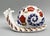 Japanese 1980s Japanese Tapestry Collection Floral Snail Figurine – Imari Style / Grandmillennial For Sale - Image 3 of 9