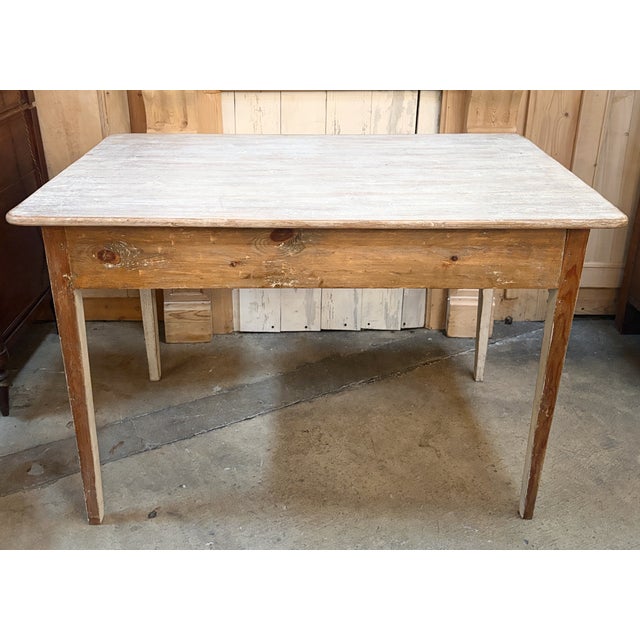 Wood 19th Century Swedish Gustavian Style Writing Desk Table For Sale - Image 7 of 8