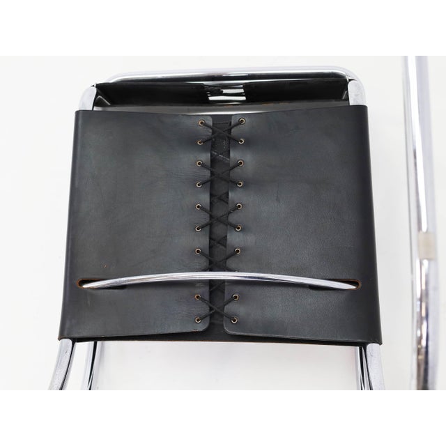 MR20 Cantilever Armchairs by Ludwig Mies van der Rohe for Knoll Inc. / Knoll International, 1970s For Sale - Image 11 of 13