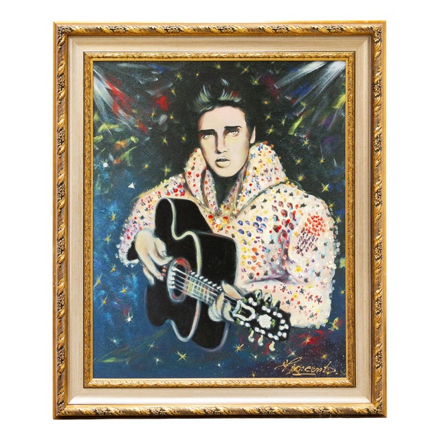 Vincent Brunetti, Elvis, 2000s, Mixed Media, Framed For Sale