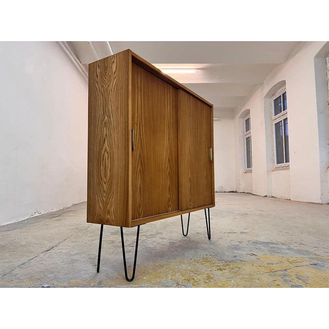 Type 605 Sideboard with Sliding Doors by Herbert Eilenberg for Hellerau For Sale - Image 10 of 11
