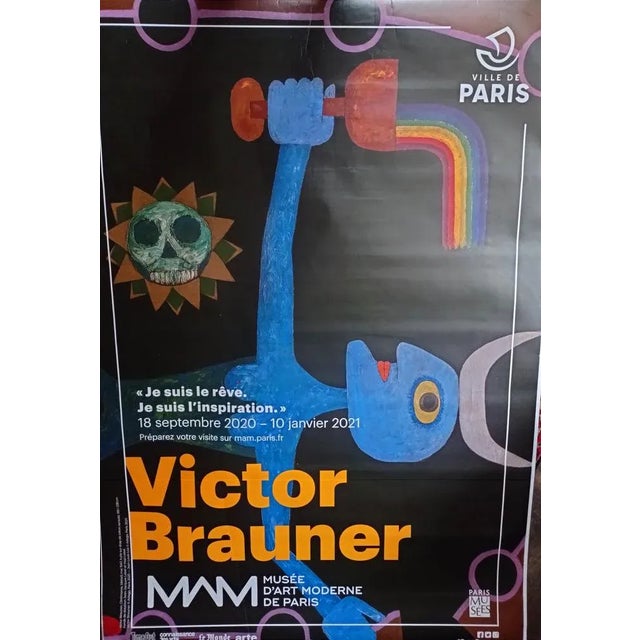 Large Victor Brauner Poster, 2020 For Sale - Image 6 of 7