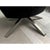 Black Leather Maua Swivel Chair with Lumbar Pillow from Design On Stock For Sale - Image 12 of 17