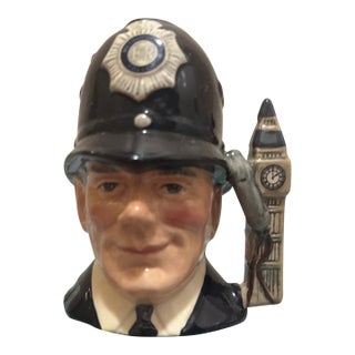 Vintage Royal Doulton "The London Bobby" Big Ben Handle For Sale