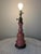 Early 20th Century Antique Art Pottery Drip Glaze Table Lamp For Sale - Image 5 of 5