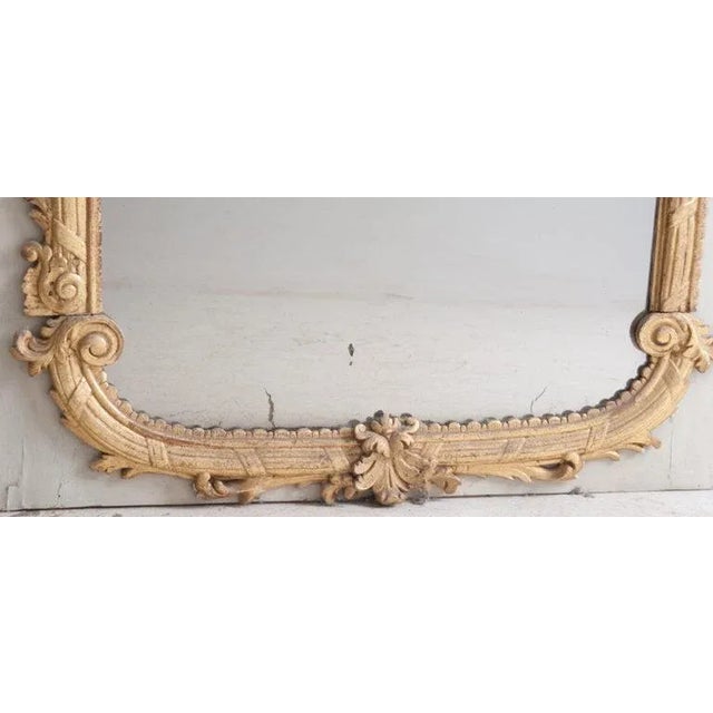White French 18th Century Louis XV Period Trumeau Mirror For Sale - Image 8 of 8
