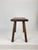 19th Century English Primitive Oak Stool For Sale - Image 6 of 16