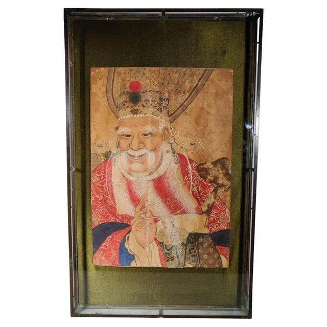 Chinese Artist, Figure, 16th Century, Watercolor For Sale - Image 9 of 9