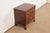 Baker Furniture Company Baker Furniture Chippendale Carved Mahogany Nightstand, Newly Refinished For Sale - Image 4 of 15