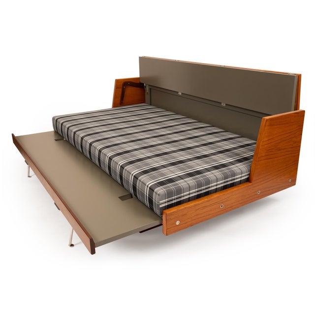 Vintage Hans Wegner Daybed Ge77 for Getama 1960s For Sale - Image 10 of 13