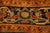 Tribal 1890s Traditional Red Bold Tribal Geometric Antique Persian Sultanabad Wool Rug For Sale - Image 3 of 10