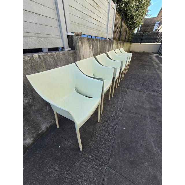 6 DR. NO Armchairs by Philippe Starck for Kartell, 2010, Set of 6 For Sale - Image 9 of 14