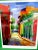 Realism 1990s "Sunny Puerto Rico" Street Scene Poster, Framed For Sale - Image 3 of 7