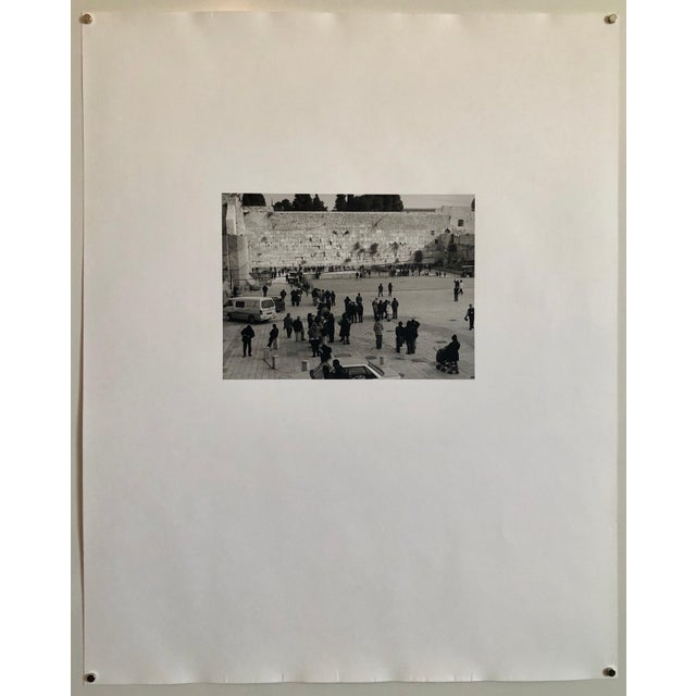 Mikael Levin, Jerusalem, Israel Western Wall Ed of 5 Vintage Silver gelatin Photograph Print, 2000 For Sale - Image 4 of 4