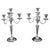 Antique Silver Plated Four Light Candelabra by Hawksworth, 19th Century, Set of 2 For Sale - Image 17 of 17