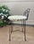 American Mid 20th Century Vintage Vanity Stool For Sale - Image 3 of 9