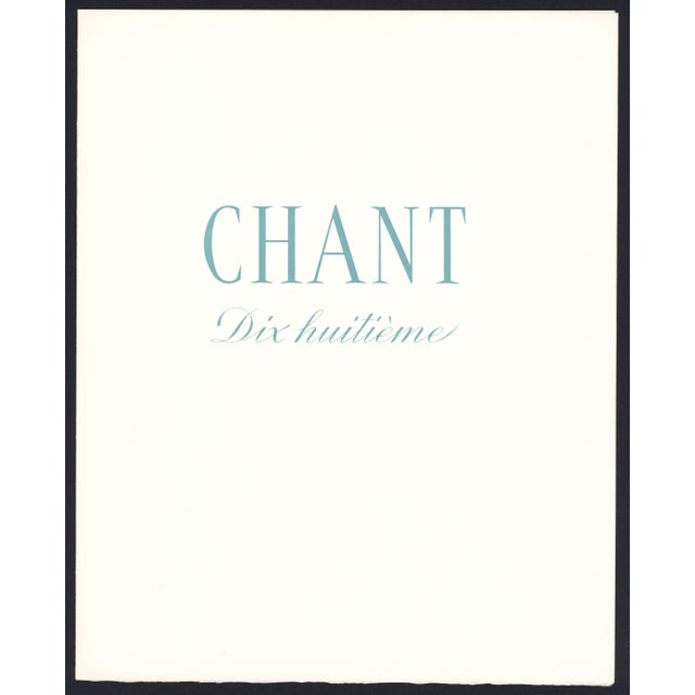 Salvador Dalí 1963 Dalí Divine Comedy Engraving Paradis Chant 18 "Le Réconfort De Béatrice" (The Comfort of Beatrice) For Sale - Image 4 of 8