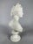 White marble sculpture depicting a bust of Diana after Jean-Antoine Houdon (1741-1828). French work from the 19th century...