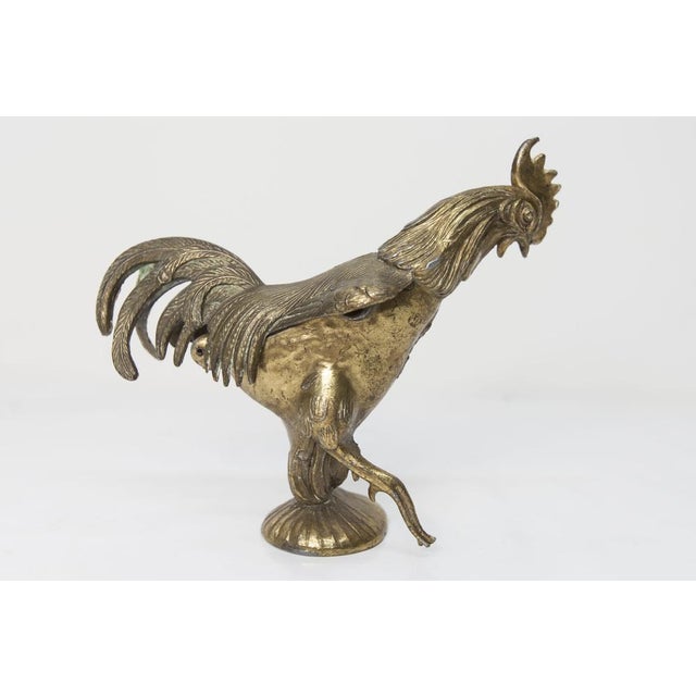 Rooster Ashtray in Spelter by FC, 1960s For Sale - Image 13 of 18