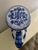 Vintage Ceramic Chinoiserie Blue & White Elephant Plant Stand or Garden Stool For Sale - Image 9 of 12