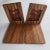 Wildwood Vintage 80's Inlaid Wood Mosaic Bookends by Wildwood, Set of Two For Sale - Image 4 of 8