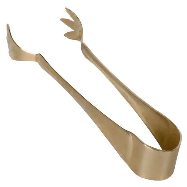 Glass Hollywood Regency Faceted Glass Ice Bucket With Gold Trim Made in Italy C 1970's For Sale - Image 7 of 11