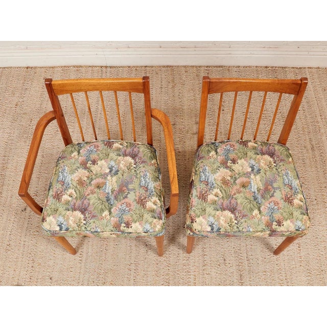 Mid 20th Century Restored Vintage Dining Chairs For Sale - Image 5 of 11