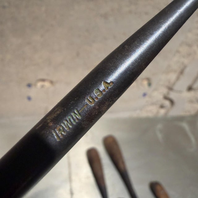 Vintage Perfect Handle Screwdrivers Wooden Scales Riveted Metal Handle For Sale - Image 14 of 18