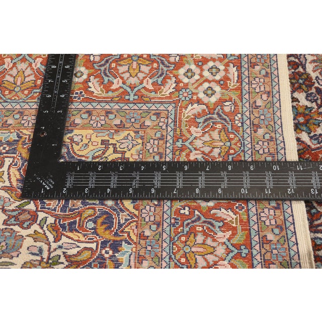Textile 79790 Vintage Indian Kashmir Rug, 03'01 X 05'02 For Sale - Image 7 of 10