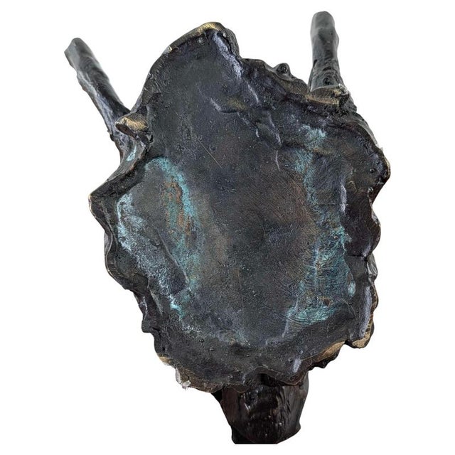 French Bronze Boars Head Inkwell in the style of Fratin, 1900 For Sale - Image 10 of 13