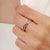 Featuring 2.5 mm round-cut multi sapphire gemstones with a total weight of 0.99 carat. Crafted with a 2.5 mm band and a...