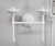 Alberto Giacometti Bespoke Double-Arm Plaster Sconces - a Pair For Sale - Image 4 of 11